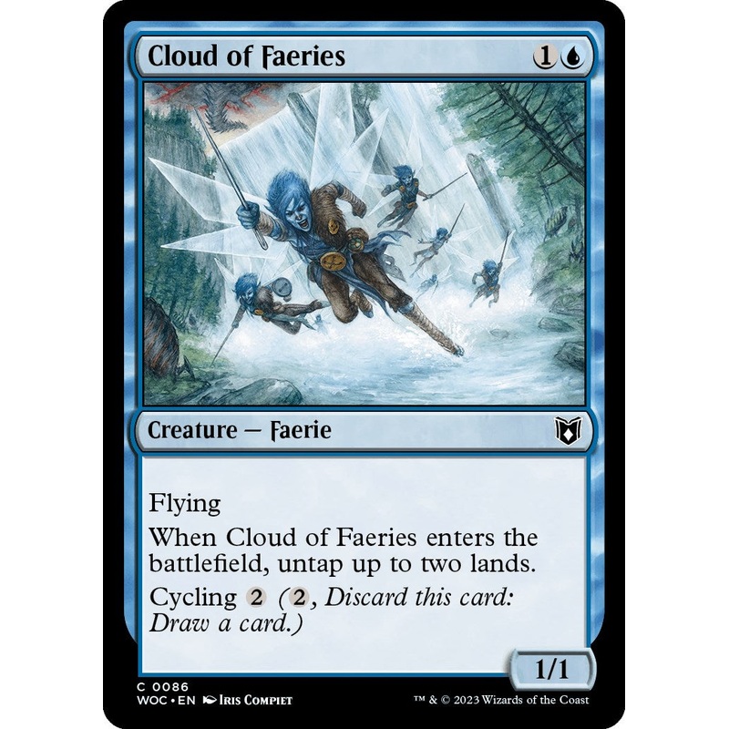 Cloud of Faeries [Wilds of Eldraine Commander]