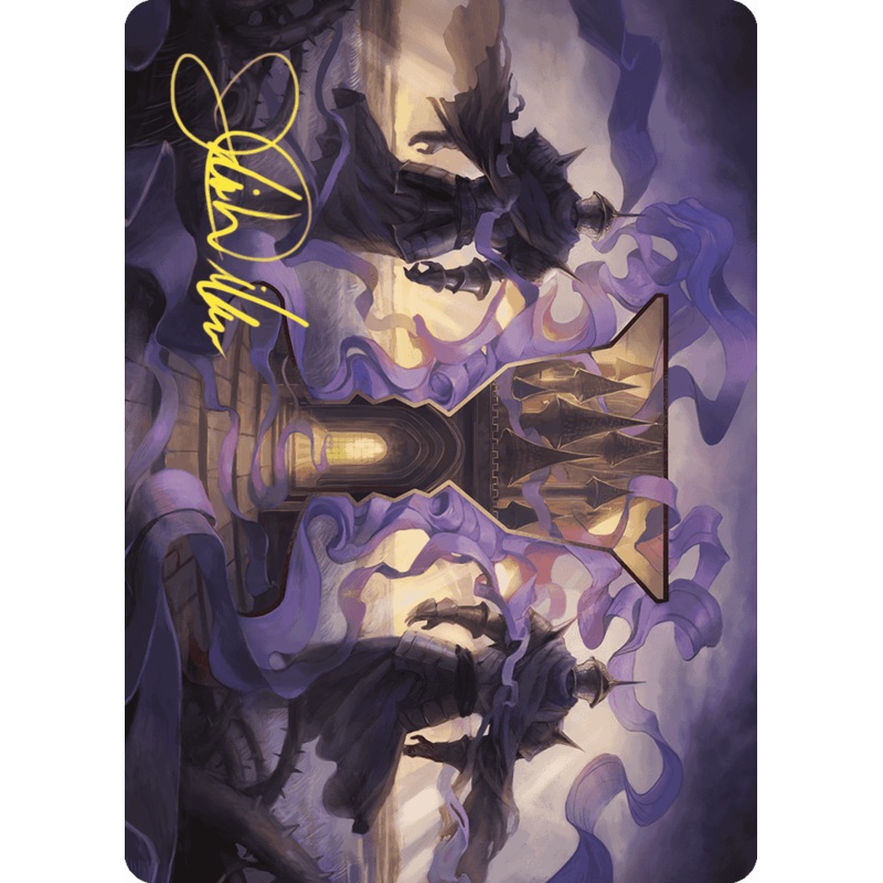 Court of Locthwain Art Card (Gold-Stamped Signature) [Wilds of Eldraine Art Series]