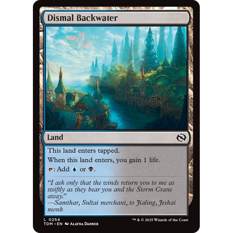 Dismal Backwater [Tarkir: Dragonstorm]