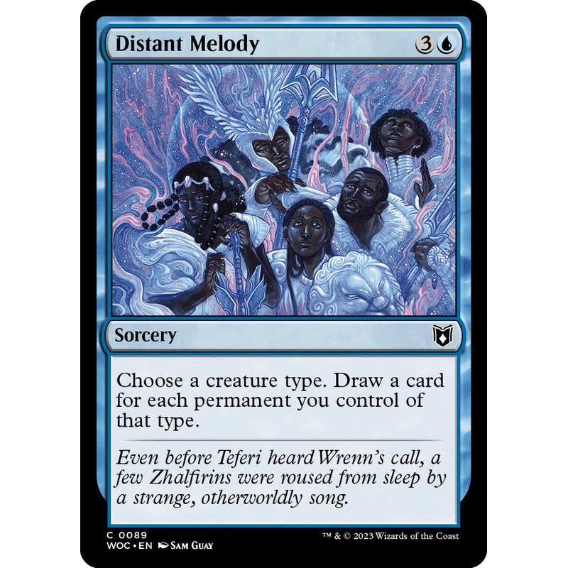 Distant Melody [Wilds of Eldraine Commander]