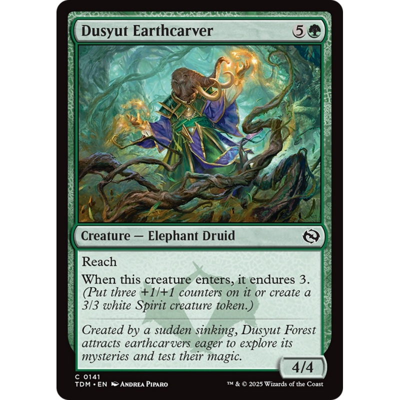 Dusyut Earthcarver [Tarkir: Dragonstorm]