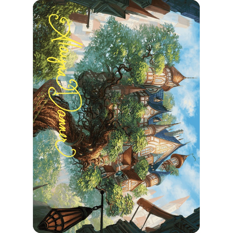 Edgewall Inn Art Card (Gold-Stamped Signature) [Wilds of Eldraine Art Series]