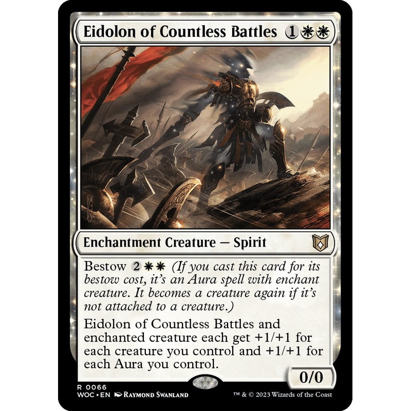 Eidolon of Countless Battles [Wilds of Eldraine Commander]