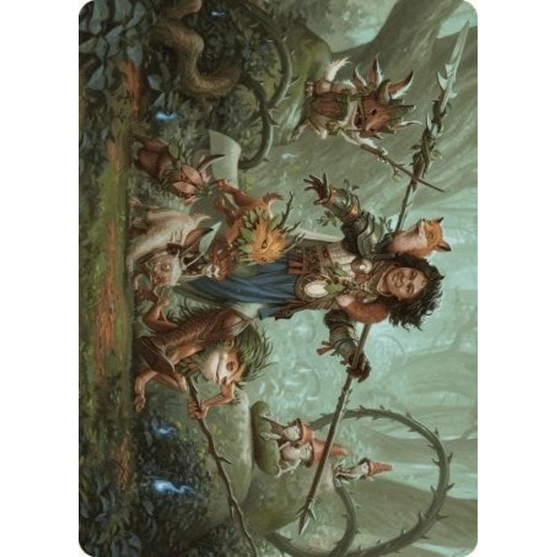 Ellivere of the Wild Court Art Card [Wilds of Eldraine Art Series]