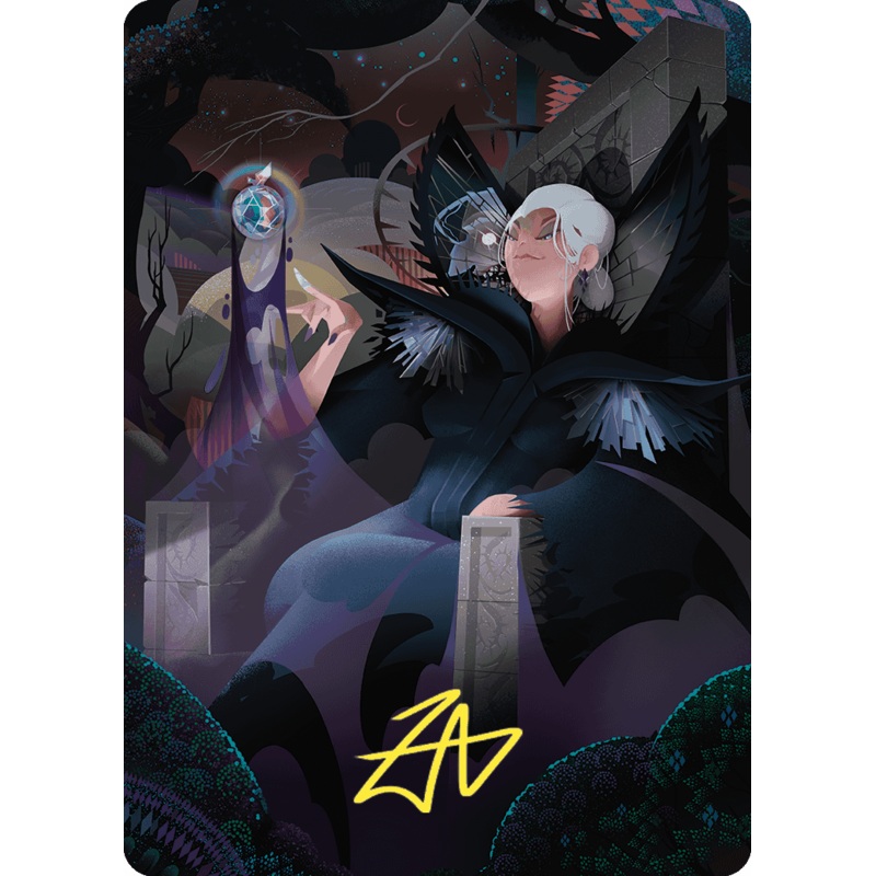 Eriette of the Charmed Apple Art Card (Gold-Stamped Signature) [Wilds of Eldraine Art Series]