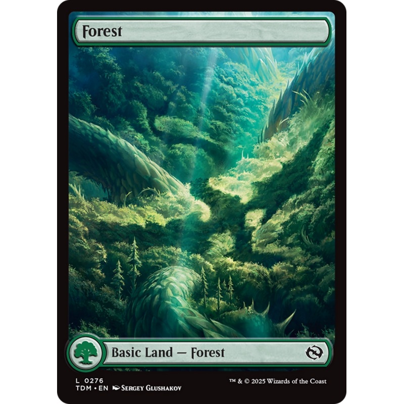 Forest (0276) [Tarkir: Dragonstorm]