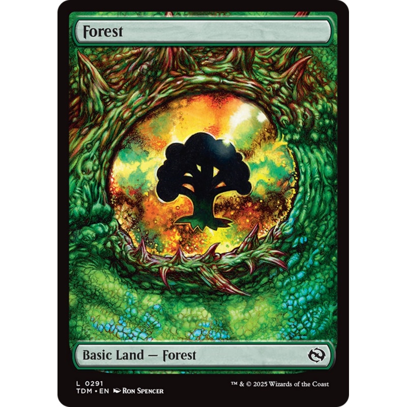 Forest (0291) [Tarkir: Dragonstorm]