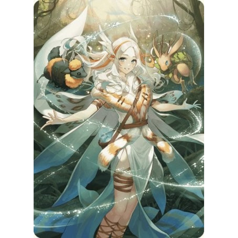 Greater Auramancy Anime Art Card [Wilds of Eldraine Art Series]