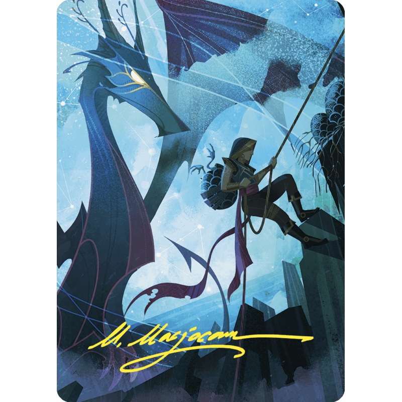 Hatching Plans Art Card (Gold-Stamped Signature) [Wilds of Eldraine Art Series]