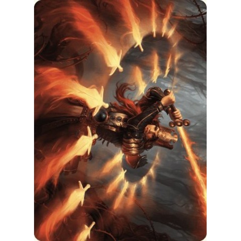 Heartflame Duelist Art Card [Wilds of Eldraine Art Series]