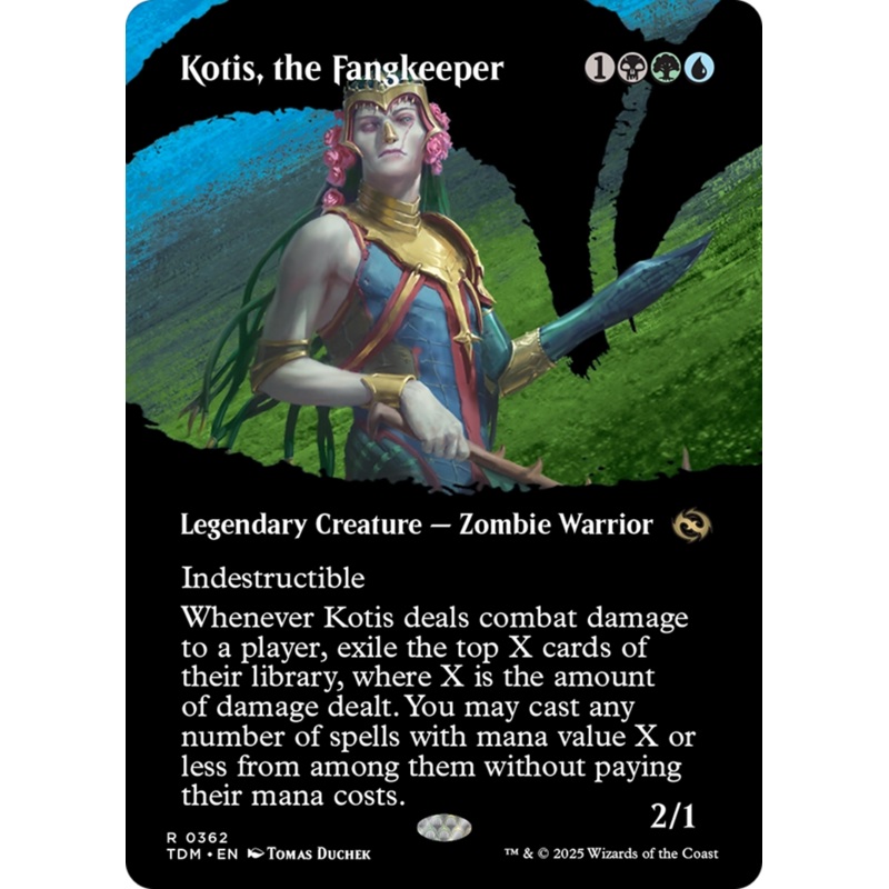 Kotis, the Fangkeeper (Borderless) [Tarkir: Dragonstorm]