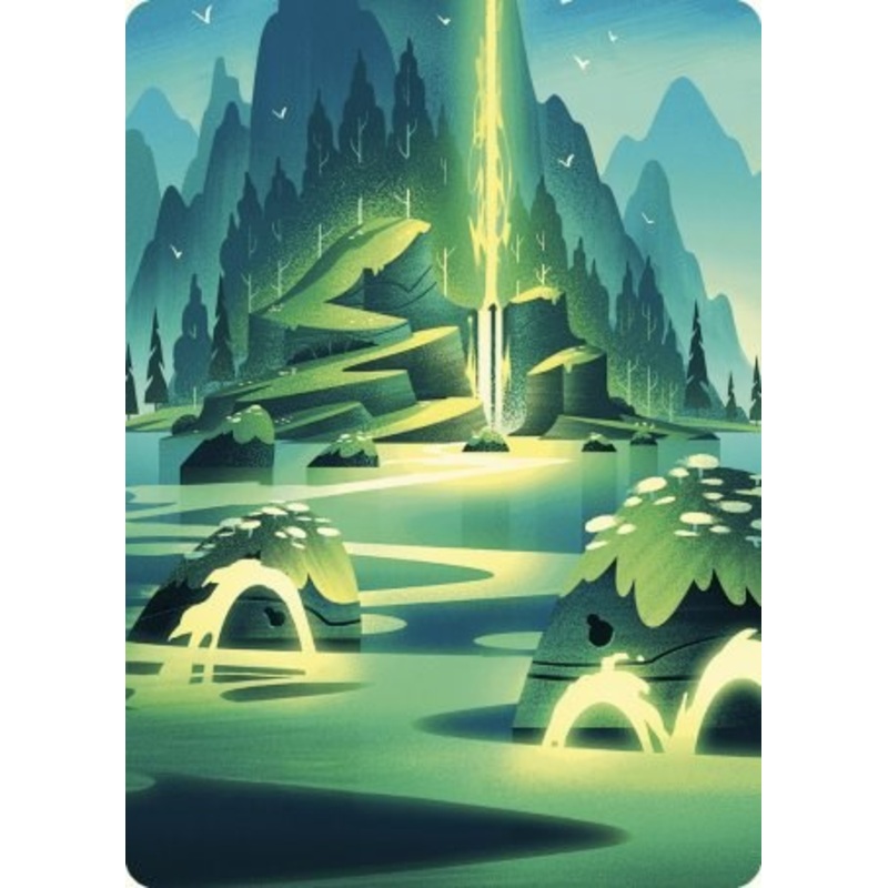 Leyline of Abundance Art Card [Wilds of Eldraine Art Series]