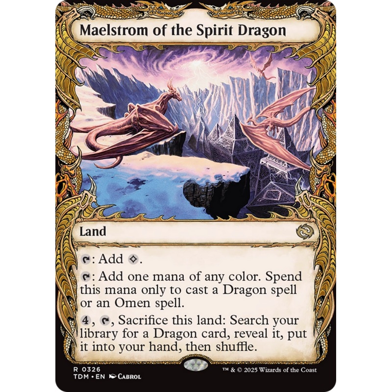 Maelstrom of the Spirit Dragon (Showcase) [Tarkir: Dragonstorm]