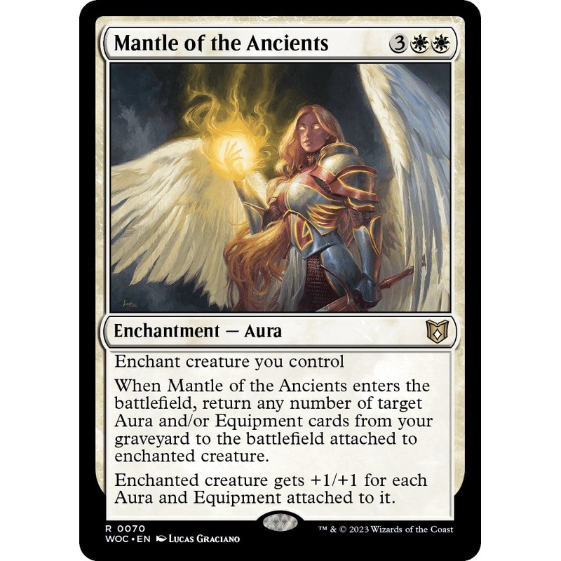 Mantle of the Ancients [Wilds of Eldraine Commander]