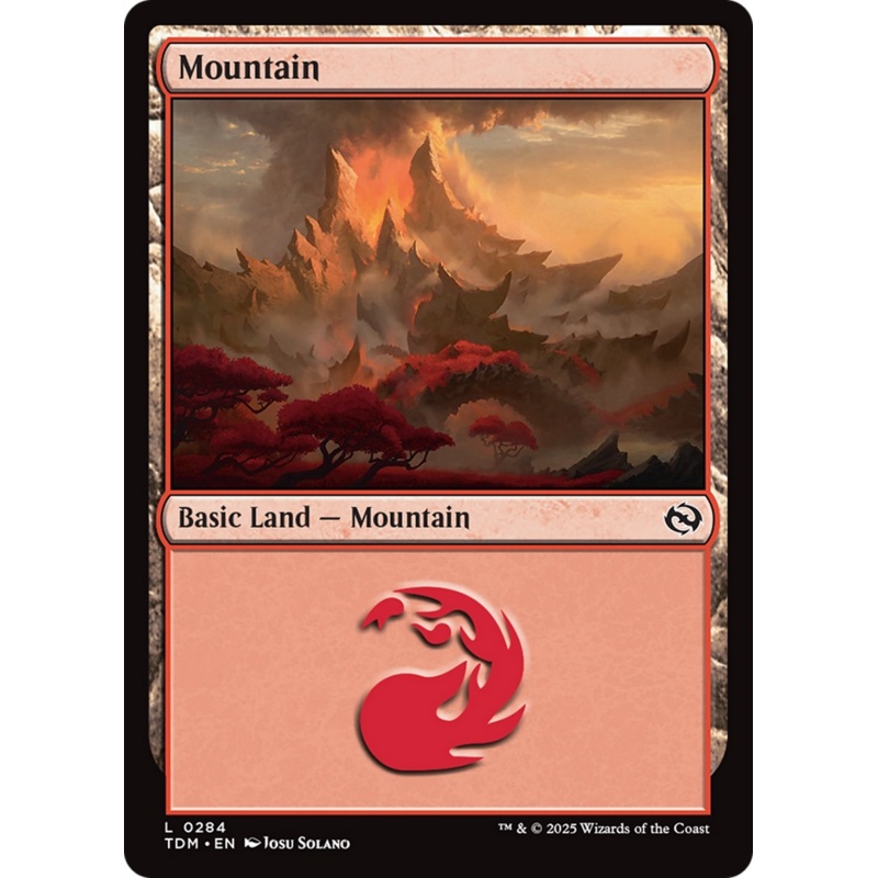 Mountain (0284) [Tarkir: Dragonstorm]