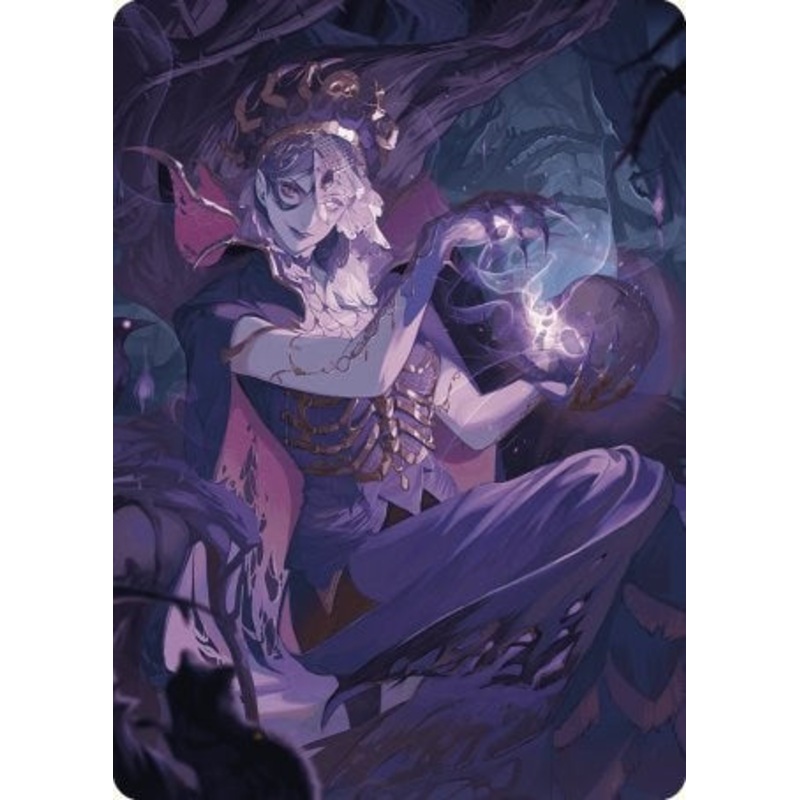 Necropotence Art Card [Wilds of Eldraine Art Series]