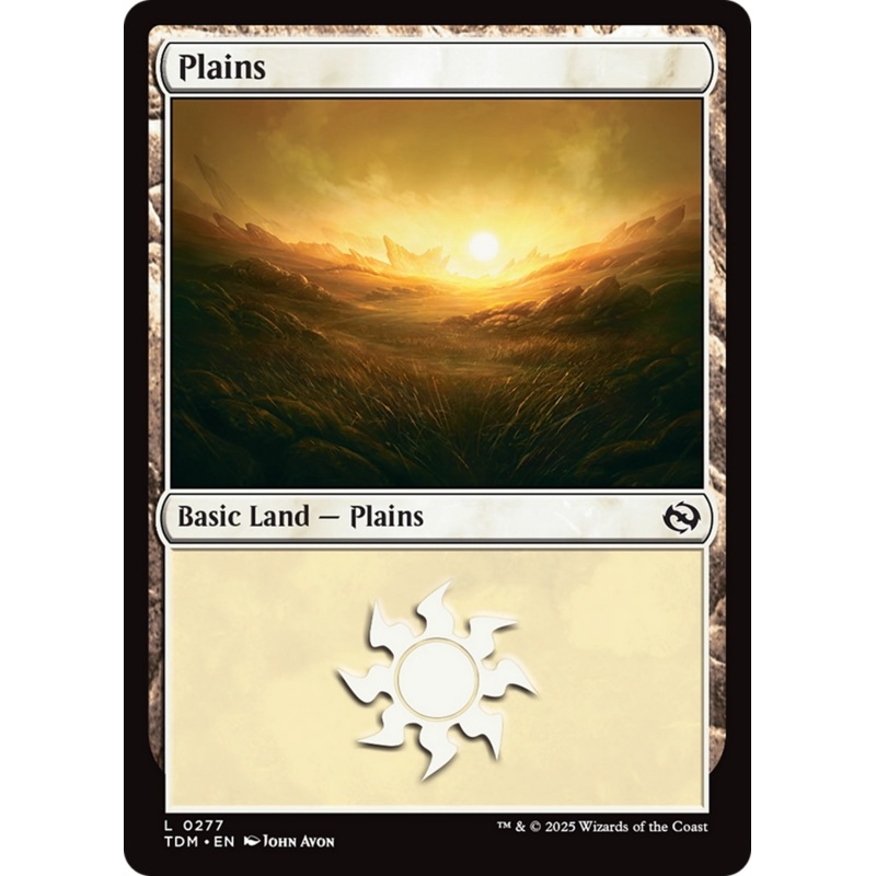 Plains (0277) [Tarkir: Dragonstorm]