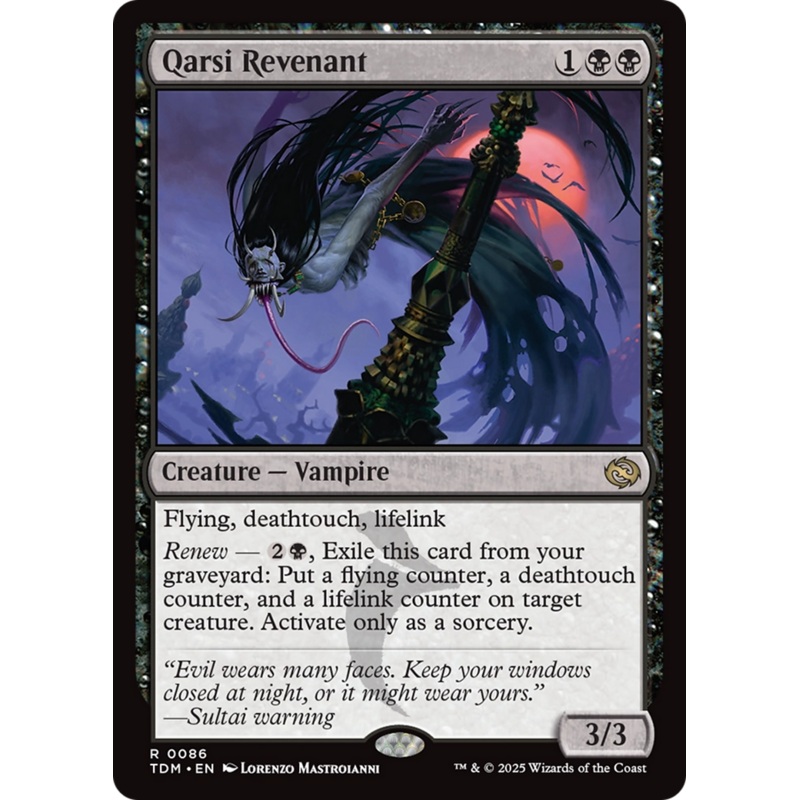 Qarsi Revenant [Tarkir: Dragonstorm]