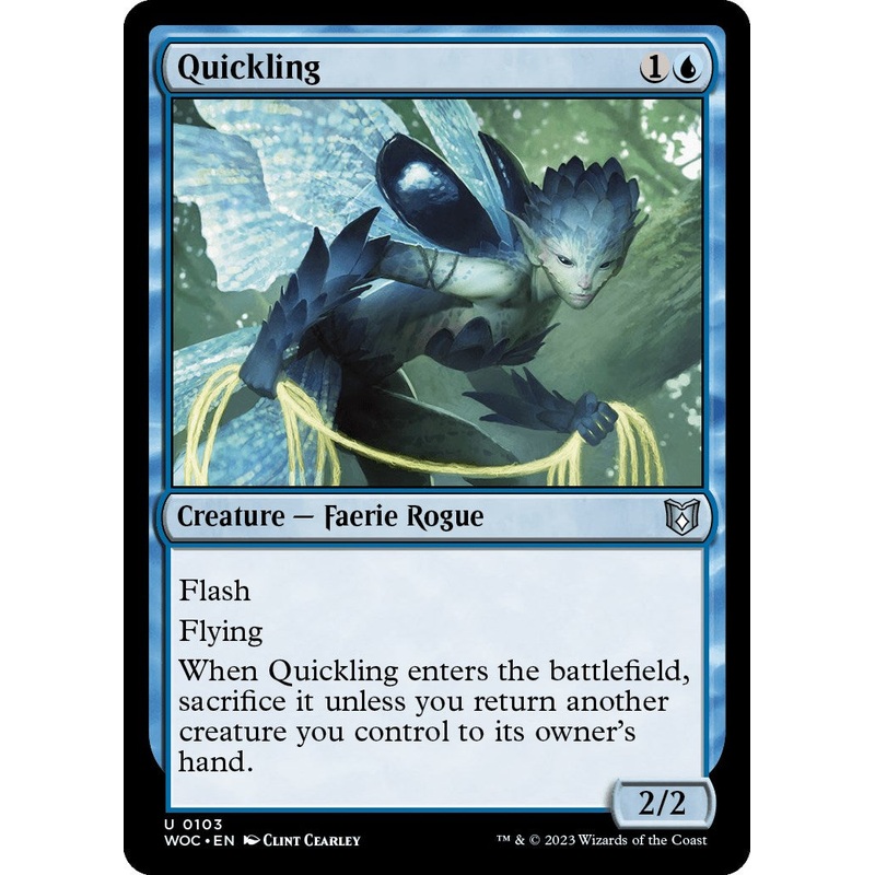 Quickling [Wilds of Eldraine Commander]