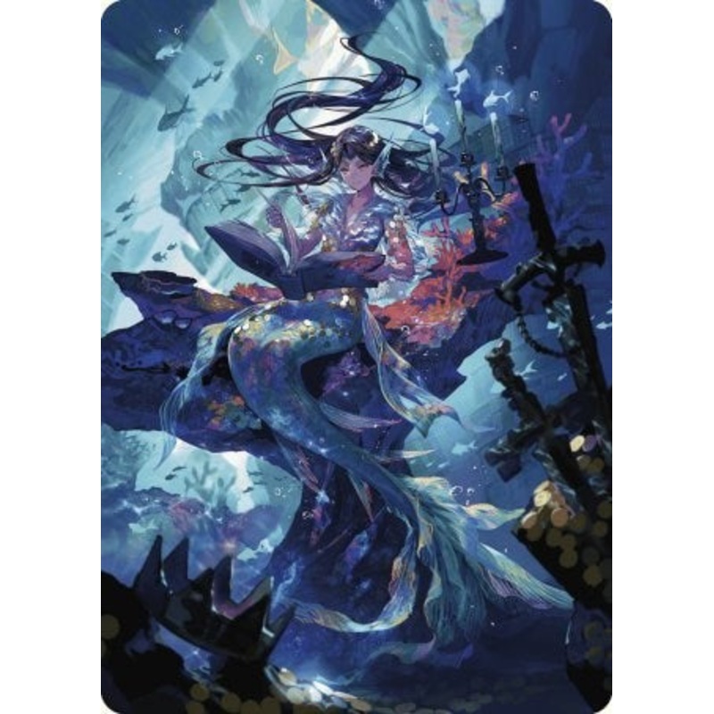 Rhystic Study Art Card [Wilds of Eldraine Art Series]