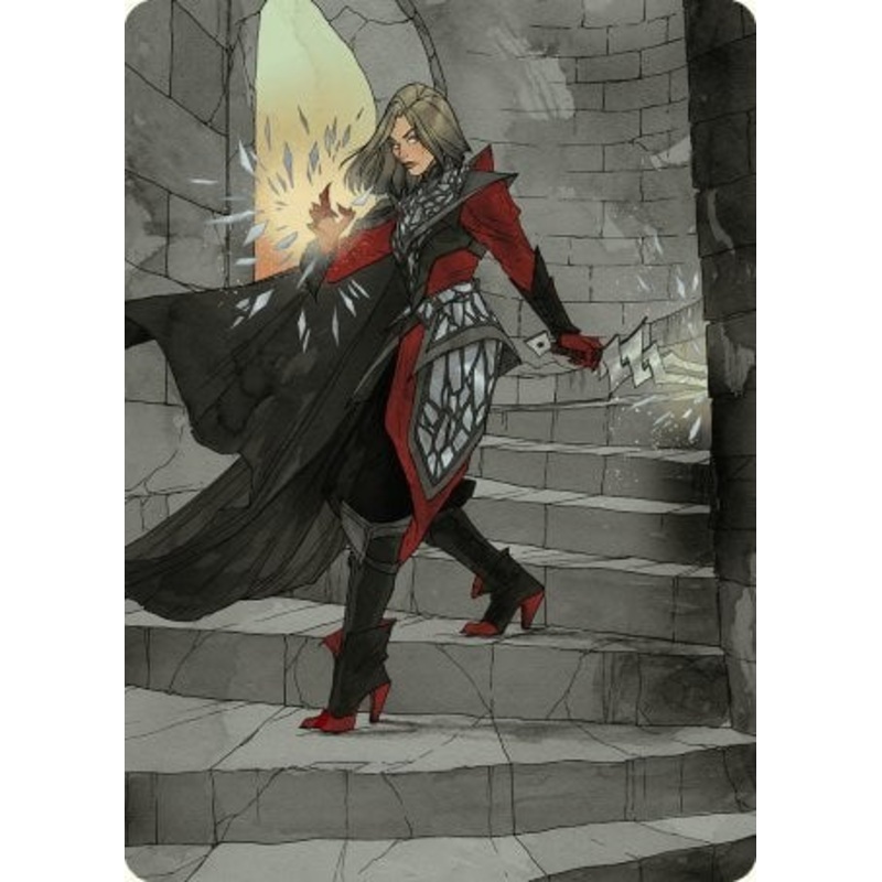 Rowan, Scion of War Art Card (59/81) [Wilds of Eldraine Art Series]