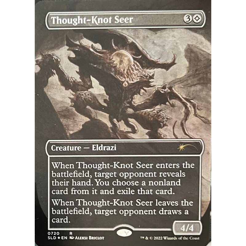 Thought-Knot Seer (720) (Borderless) [Secret Lair Drop Promos]