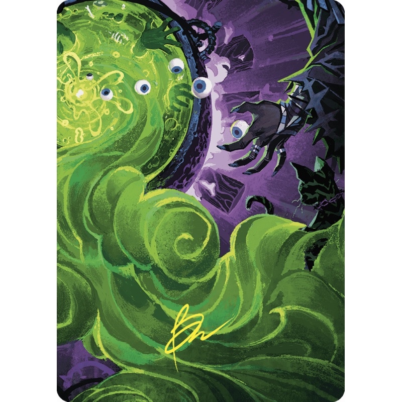 Waste Not Art Card (Gold-Stamped Signature) [Wilds of Eldraine Art Series]