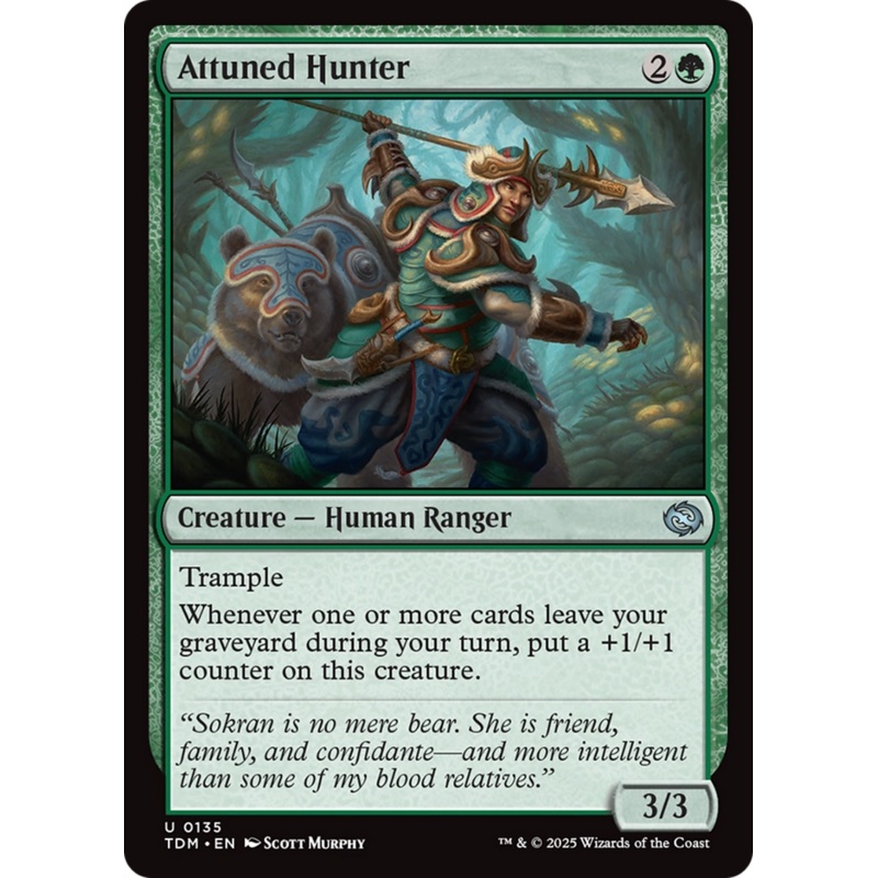 Attuned Hunter [Tarkir: Dragonstorm]