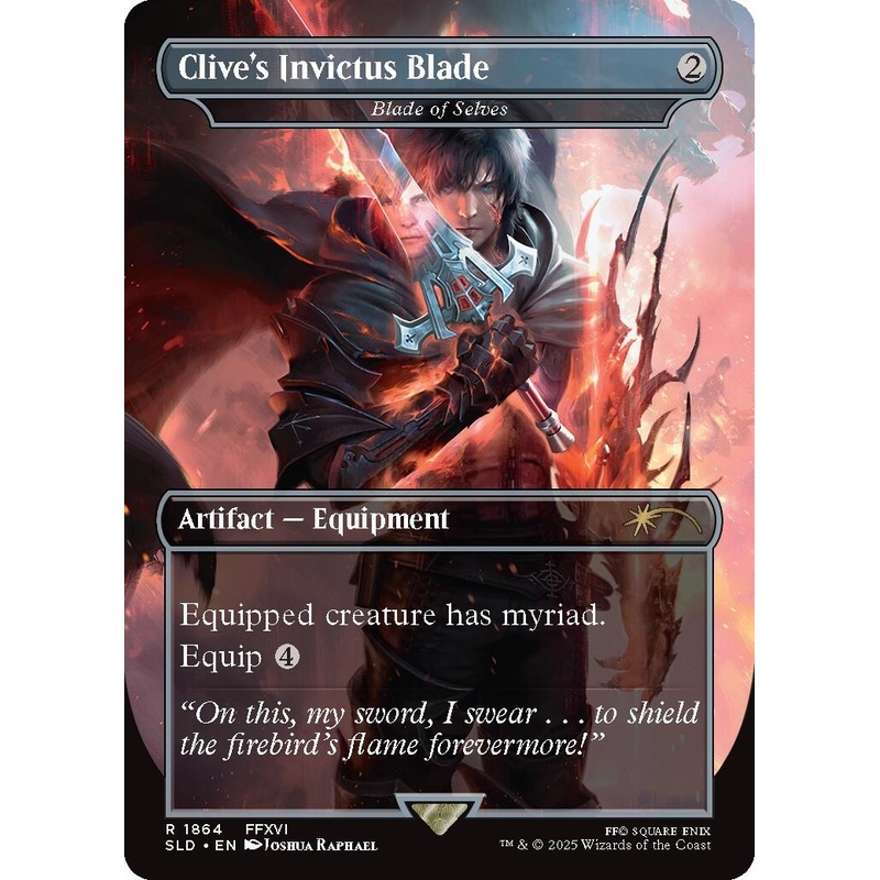 Clive's Invictus Blade - Blade of Selten [Secret Lair Drop Series]