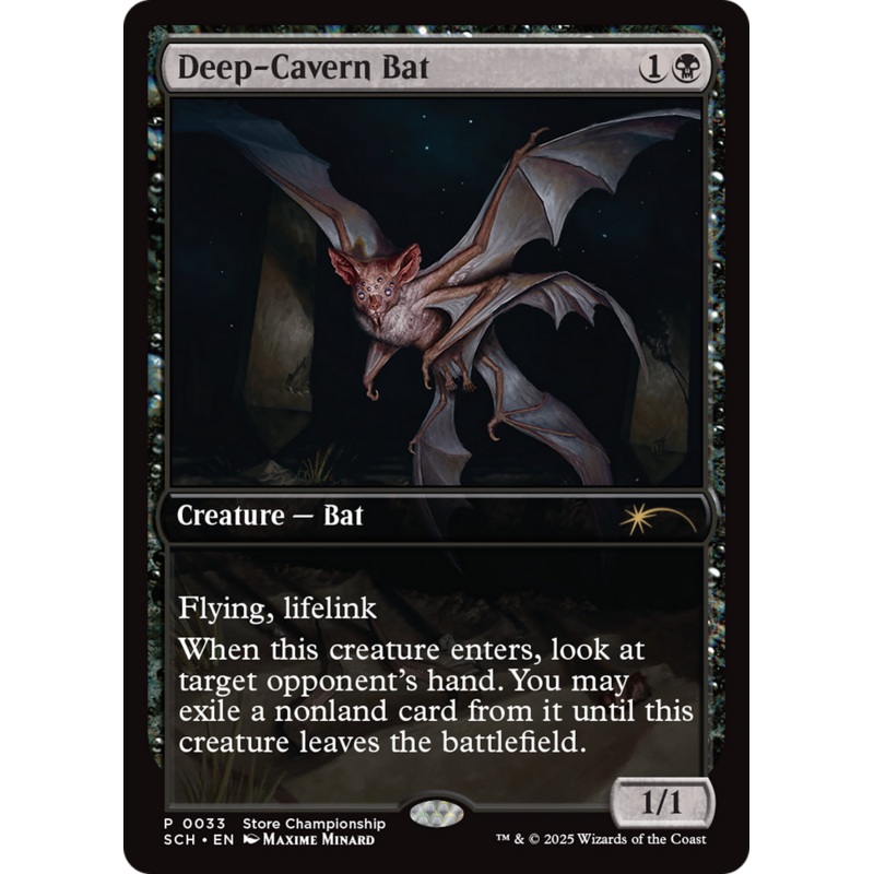 Deep-Cavern Bat [Store Championships 2025]