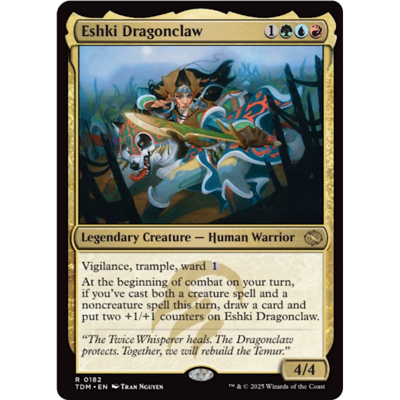 Eshki Dragonclaw [Tarkir: Dragonstorm]
