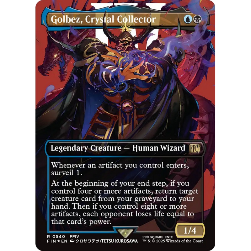 Golbez, Crystal Collector (Borderless) (Surge Foil) [FINAL FANTASY]