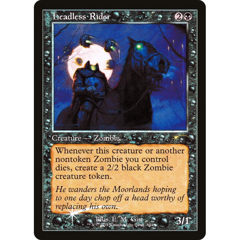 Headless Rider (Retro Frame) [Secret Lair Drop Series]