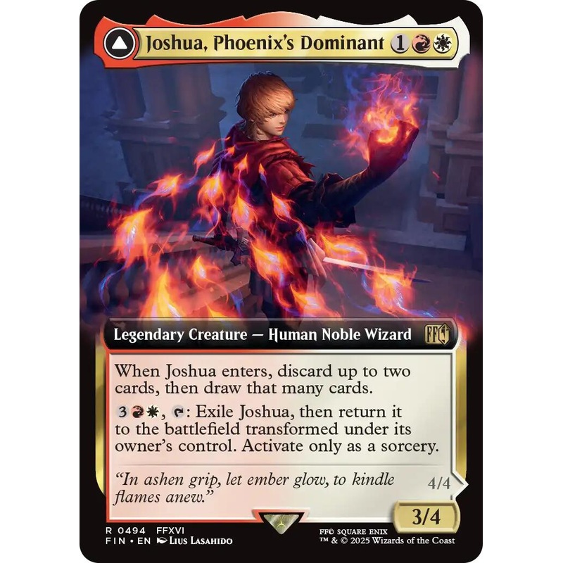 Joshua, Phoenix's Dominant (Extended Art) [FINAL FANTASY]