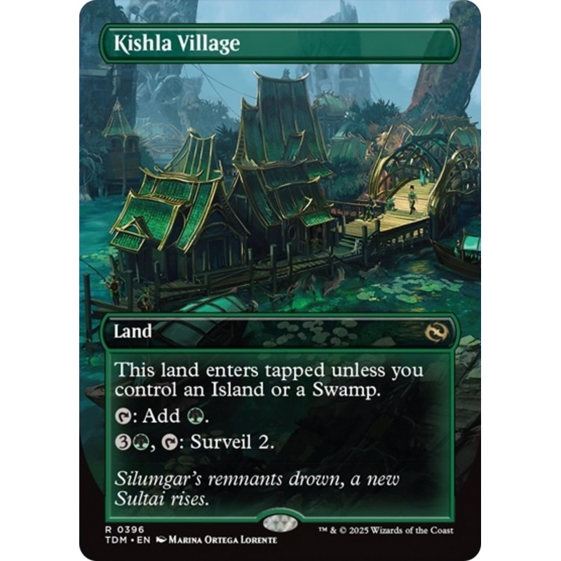 Kishla Village (Borderless) [Tarkir: Dragonstorm]