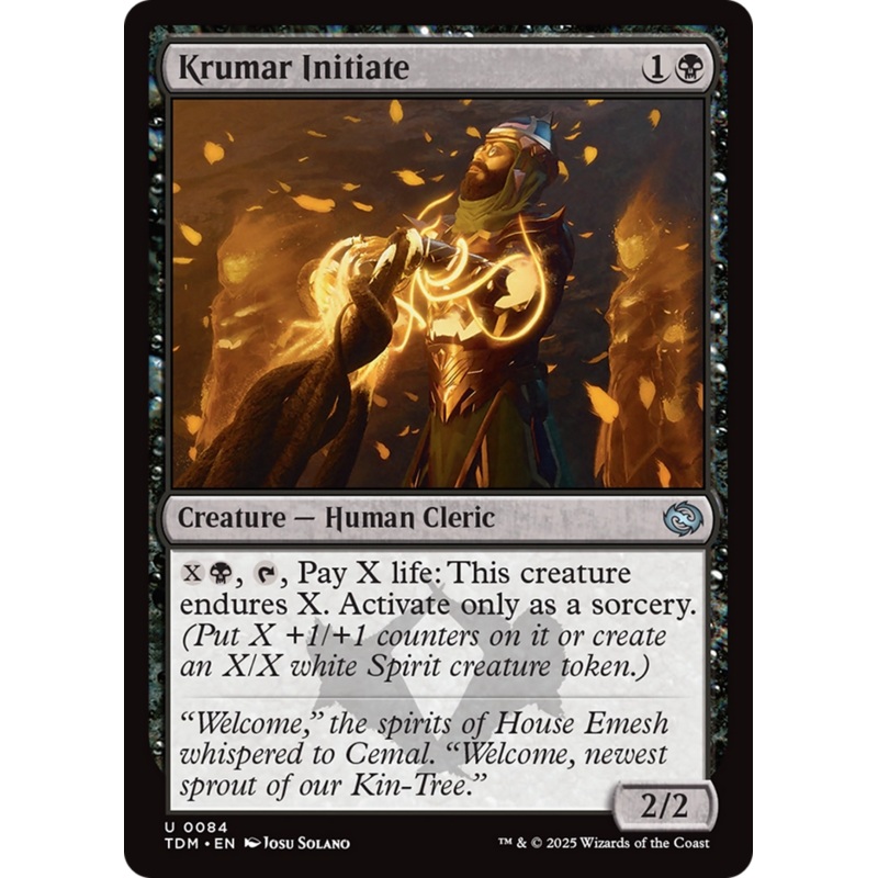 Krumar Initiate [Tarkir: Dragonstorm]