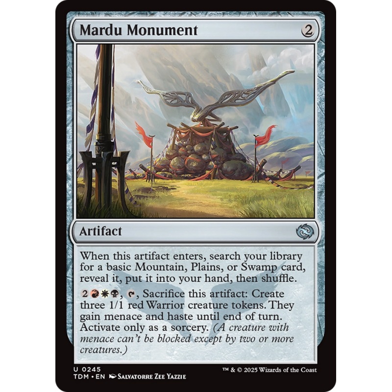 Mardu Monument [Tarkir: Dragonstorm]