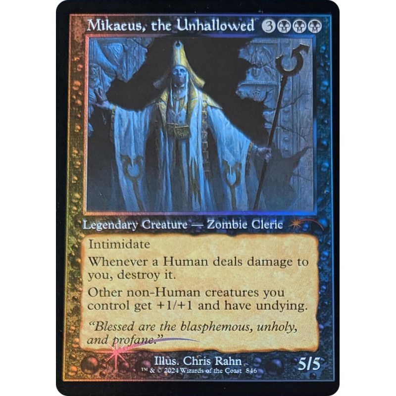 Mikaeus, the Unhallowed (Retro Frame) [Secret Lair Drop Series]