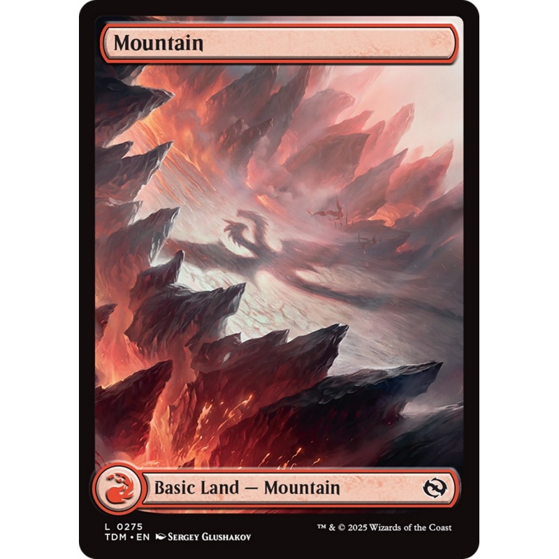 Mountain (0275) [Tarkir: Dragonstorm]