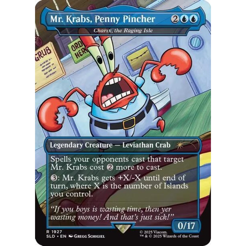 Mr. Krabs, Penny Pincher - Charix, the Raging Isle [Secret Lair Drop Series]