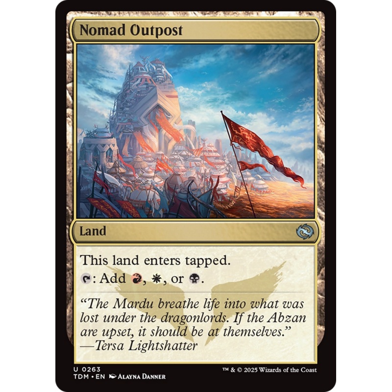Nomad Outpost [Tarkir: Dragonstorm]