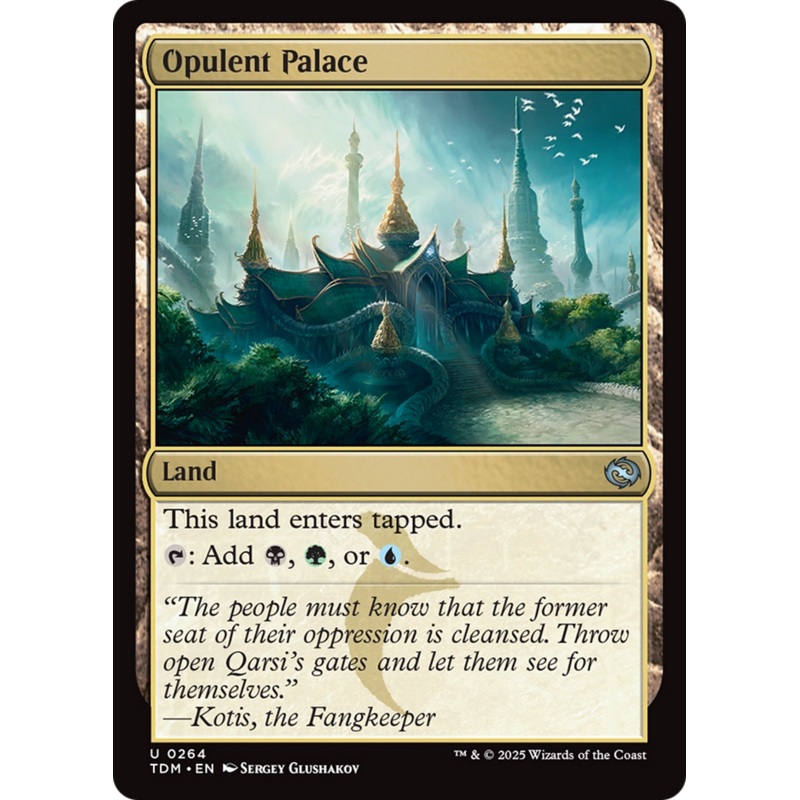 Opulent Palace [Tarkir: Dragonstorm]