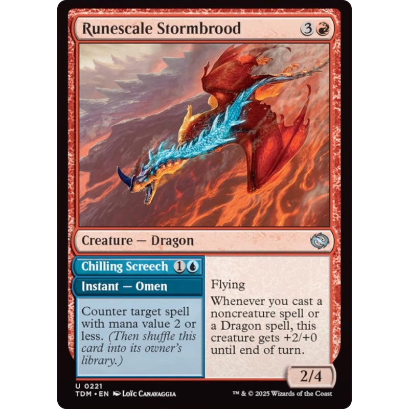 Runescale Stormbrood [Tarkir: Dragonstorm]