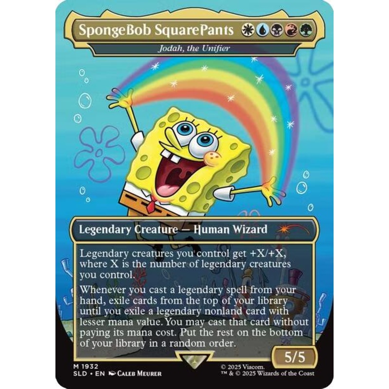SpongeBob SquarePants - Jodah, the Unifier [Secret Lair Drop Series]