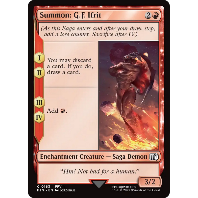 Summon: G.F. Ifrit [FINAL FANTASY]