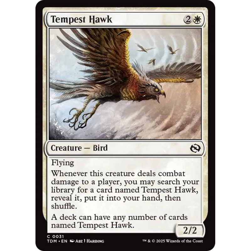 Tempest Hawk [Tarkir: Dragonstorm]
