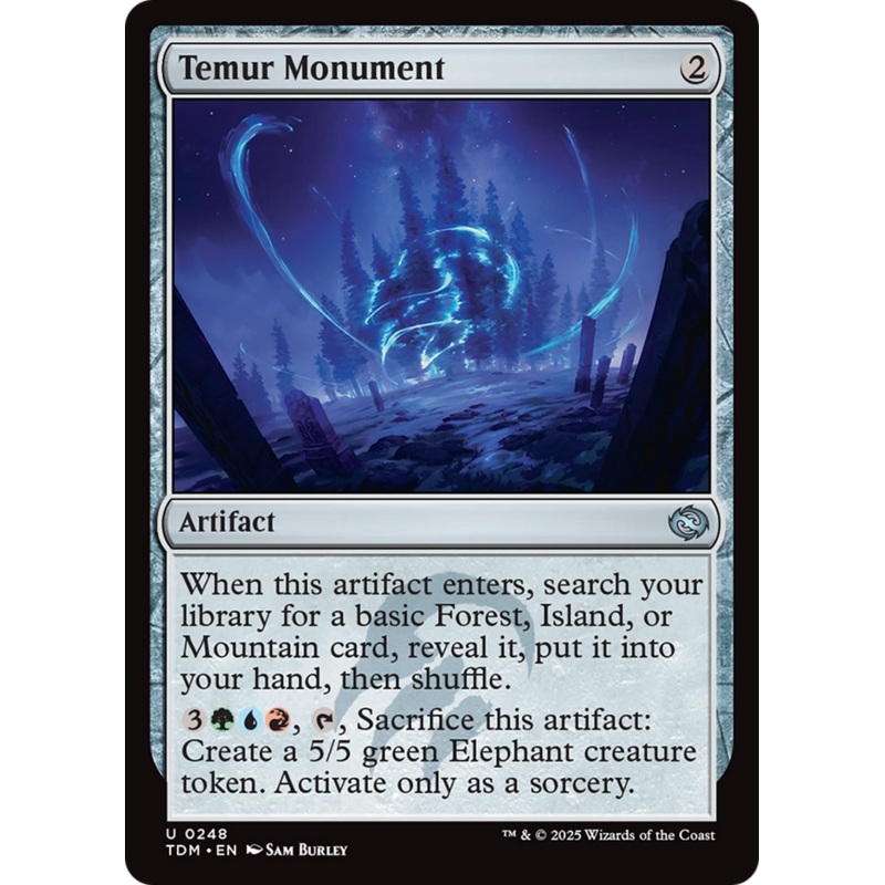Temur Monument [Tarkir: Dragonstorm]