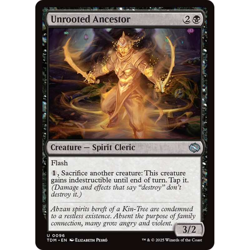 Unrooted Ancestor [Tarkir: Dragonstorm]