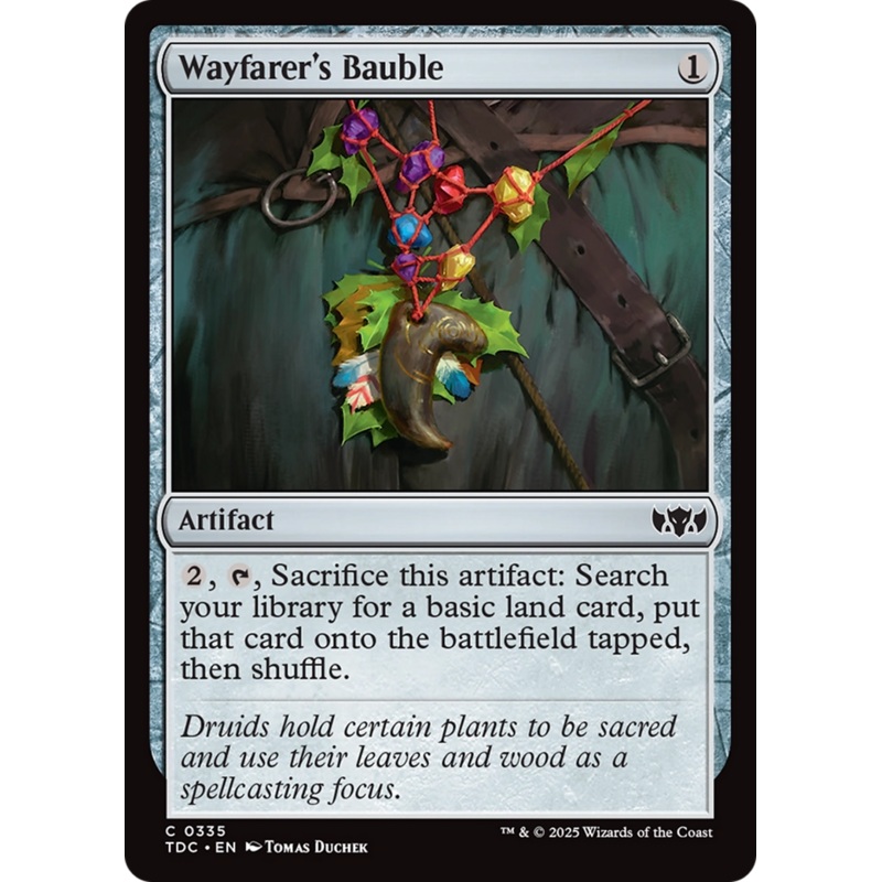Wayfarer's Bauble [Tarkir: Dragonstorm Commander]