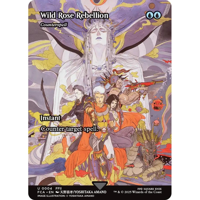 Wild Rose Rebellion - Counterspell (Showcase) [FINAL FANTASY : Through the Ages]